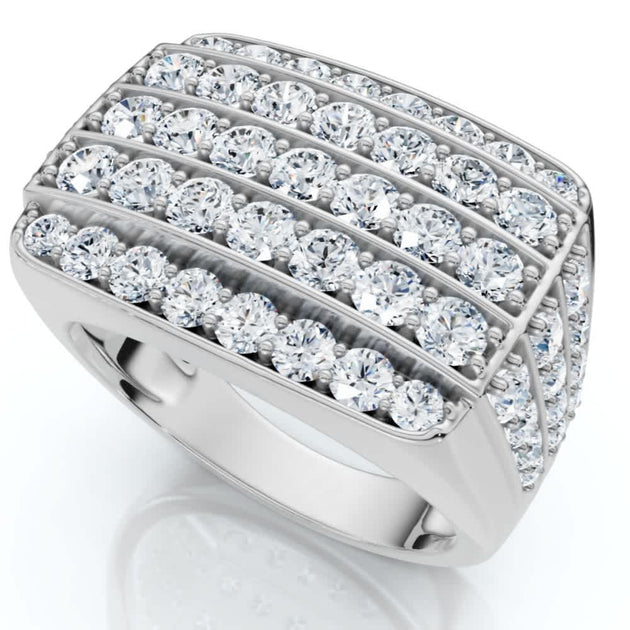 Pompeii3 3Ct Diamond Ring White Gold US 10 5