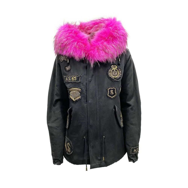AS65 Cotton Women's Parka Black XSmall 2