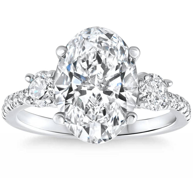 Pompeii3 Diamond Engagement Ring 14k Gold US 7 2