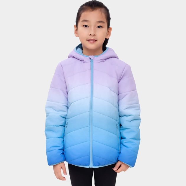 Rokka & Rolla Mädchen Wendepufferjacke Multi US 10-12 2