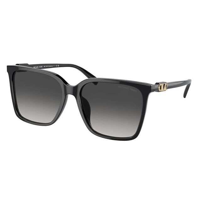 Michael Kors CANBERRA MK 2197U Square Sunglasses Black 56mm 2