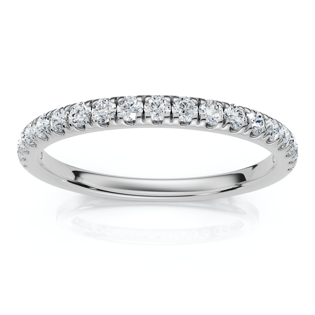 Pompeii3 Pave Diamond Wedding Ring 14k Gold US 8 2