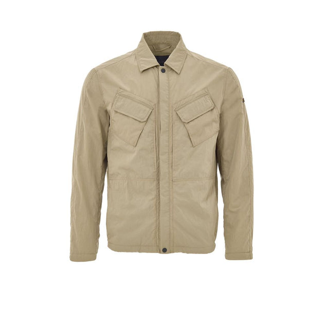 Paul & Shark Overshirt Coat Beige Medium 2