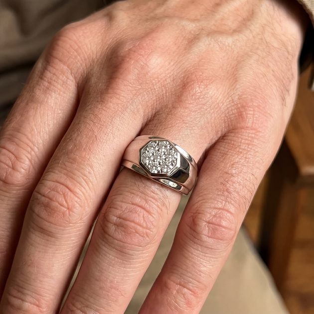 Pompeii3 7 Stone Diamond Ring Multi US 6.5 8