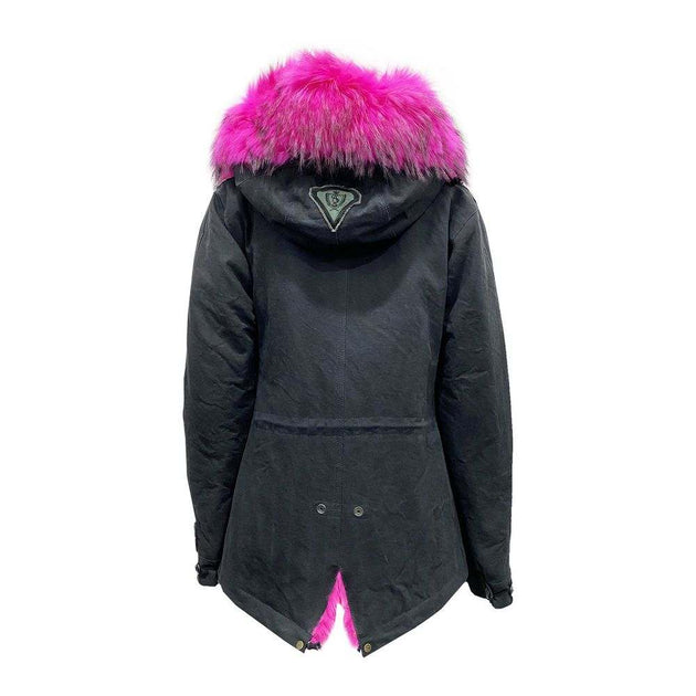 AS65 Cotton Women's Parka Black XSmall 3