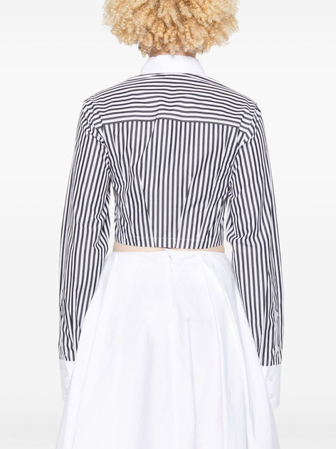 Sportmax Striped Shirt Black/White EU 38 4