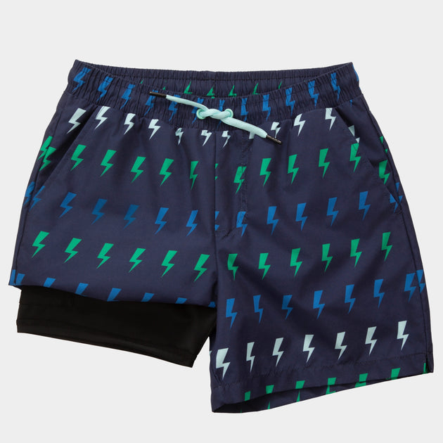 Rokka & Rolla Boys Swim Shorts Multi US 10-12 2
