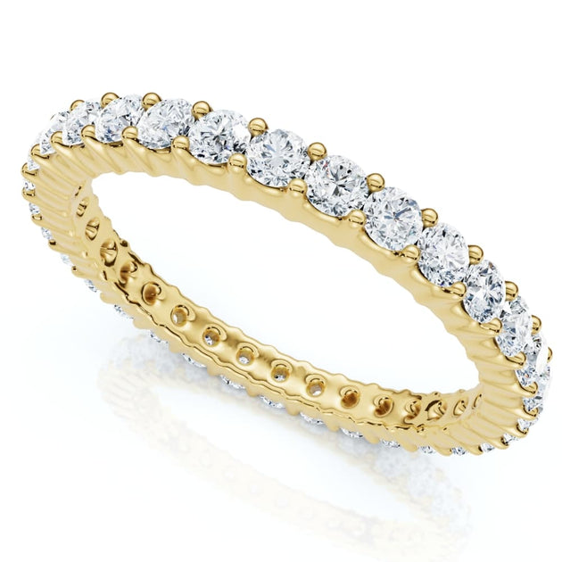 Pompeii3 1 Ct Diamond Eternity Lab Grown Ring Multi US 8.5 2
