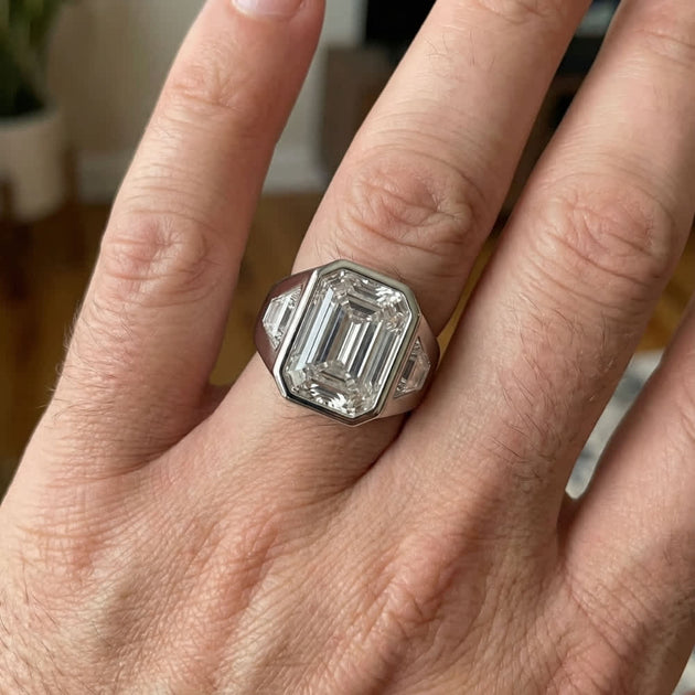 Pompeii3 Anniversary Pinky Ring Silver US 9 3