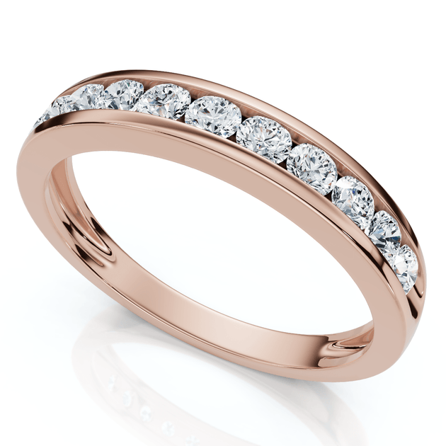 Pompeii3 Diamond Wedding Band Silver US 6.5 2