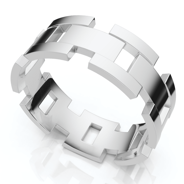 Pompeii3 Calvin Wedding Band 10k Gold US 6 3