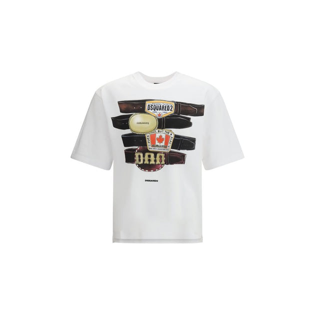 Dsquared2 Cotton T-Shirt White Large 6