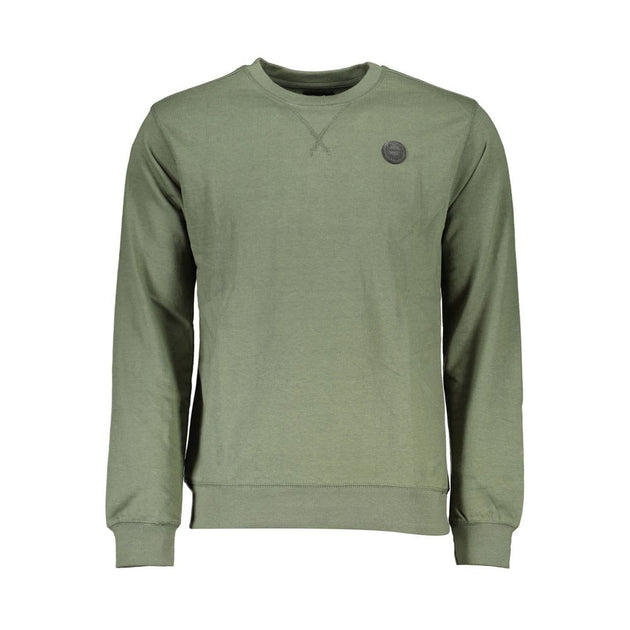 Gianmarco Venturi Cotton Men Sweatshirt Green L 3