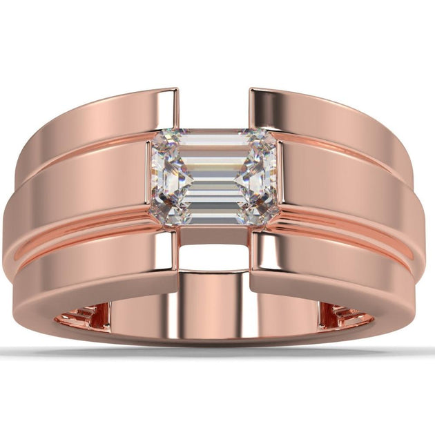 Pompeii3 Moissanite Solitaire Ring 10k Gold US 6 2