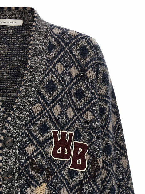 Wales Bonner Sibling Cardigan Multi XL 4
