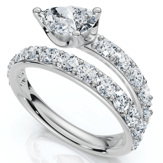 Pompeii3 Sonya Diamond Wrap Ring Multi US 7.5 3