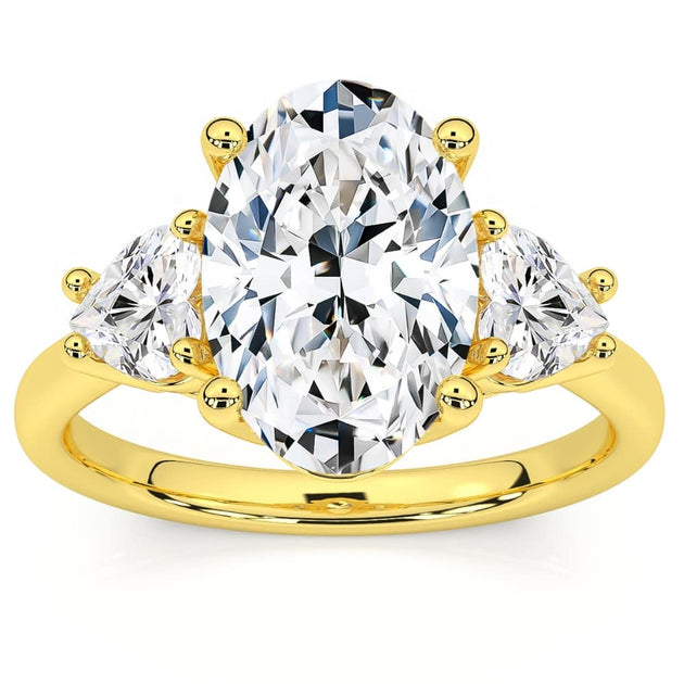 Pompeii3 Diamond Engagement Ring Gold US 7.5 2