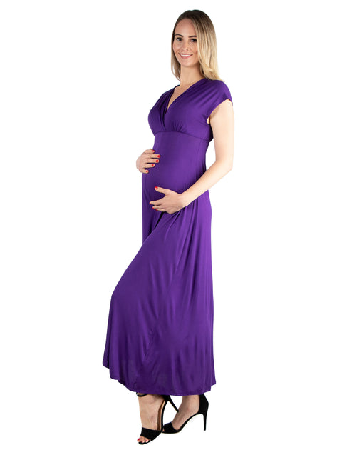 24seven Comfort Apparel Umstands-Maxikleid 3