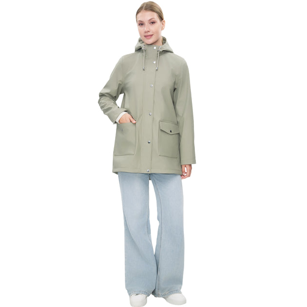 Rokka & Rolla Hooded Rain Jacket Blue Small 4