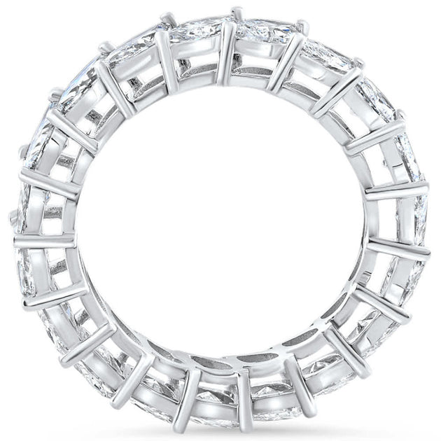 Pompeii3 Marquise Cut Diamond Eternity Ring 14k Gold US 8 6
