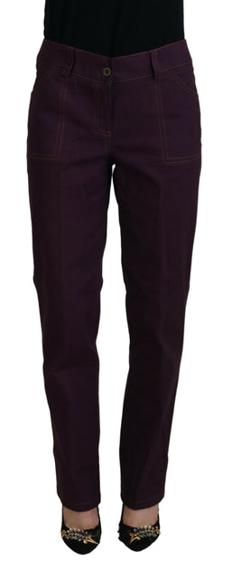 BENCIVENGA Tapered Pants Purple XXL 2