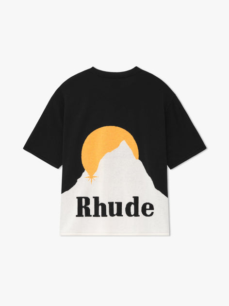 Rhude Moonlight Knit T-Shirt Black Small 3