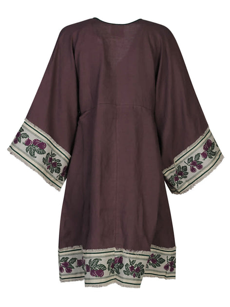 Ninaleuca Kurzes Kleid Lila 3