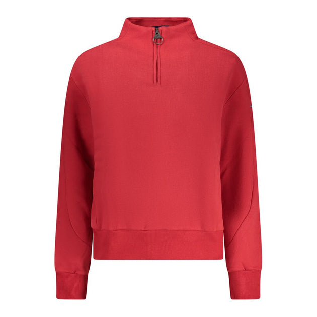 North Sails Cotton Women Sweatshirt Red XL 3