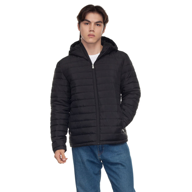 Rokka & Rolla Puffer Jacket Black Medium 2
