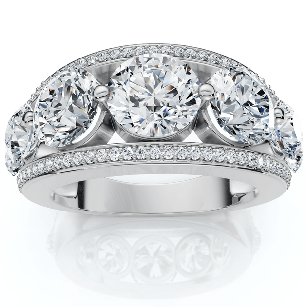 Pompeii3 Diamond Wedding Ring Multi US 8 3