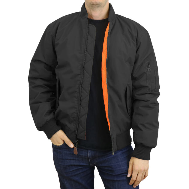 Spire By Galaxy MA-1 Bomber Jacket Multi Large 2