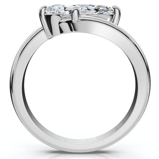Pompeii3 Marquise Diamond Solitaire Ring Gold US 7.5 6