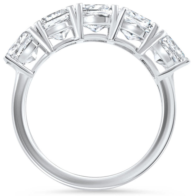 Pompeii3 5-Stone Diamond Ring 14k Gold US 4 3