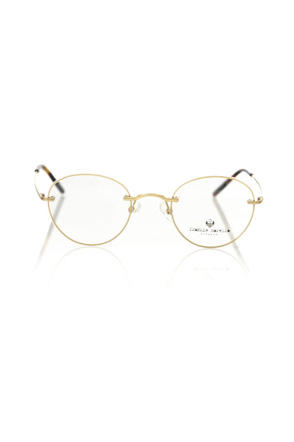 Frankie Morello Lunettes Rondes Or Taille Unique 2