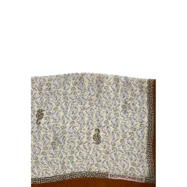 Borbonese Women's Scarf Brown One Size 5