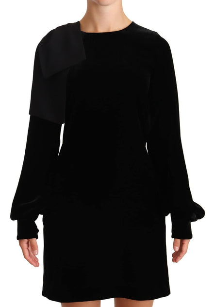 N21 A-line Mini Dress Black Small 2