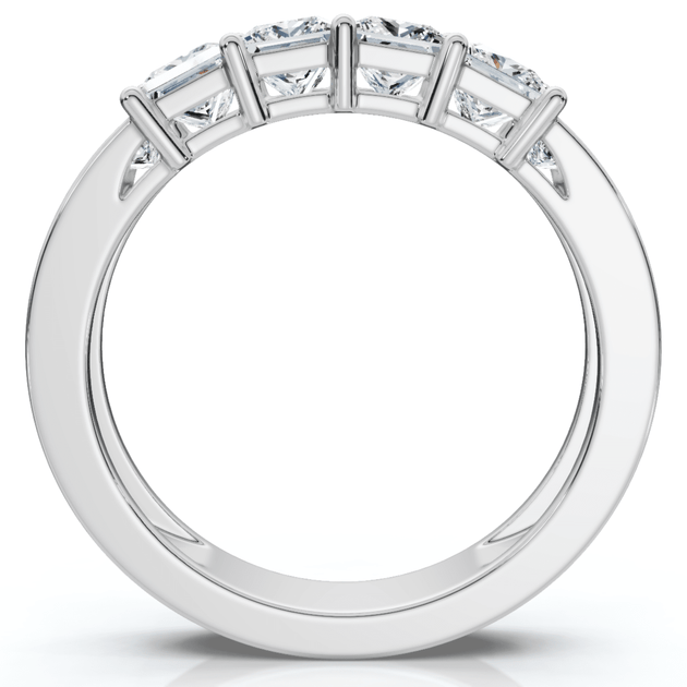 Pompeii3 Dome Wedding Band Silver US 8 3