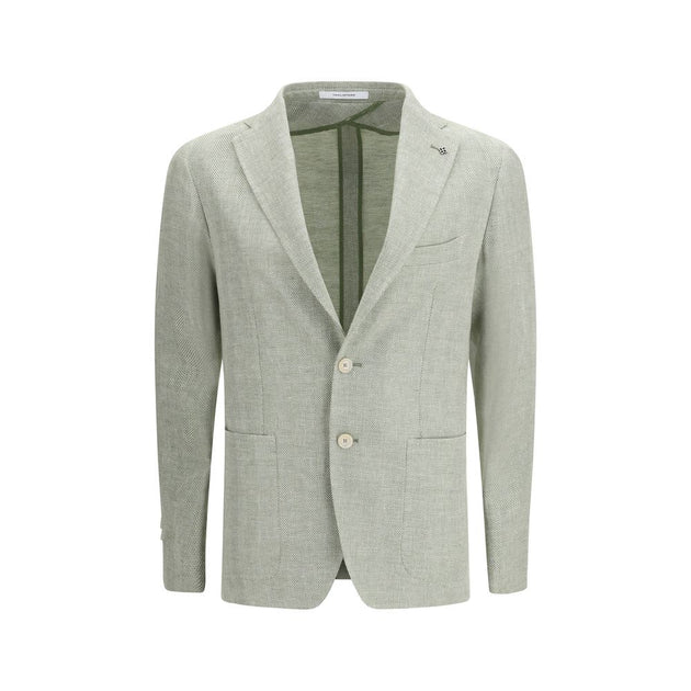 Tagliatore Leinen Herren Blazer Braun XLarge 2