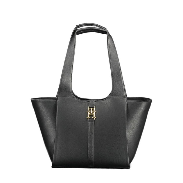 Tommy Hilfiger Sac à Main en Polyuréthane Noir Taille Unique 5