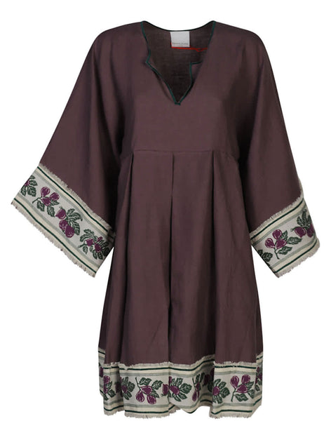 Ninaleuca Kurzes Kleid Lila 2