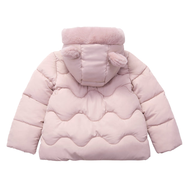 Rokka & Rolla Puffer Coat Pink 6-9 Months 3
