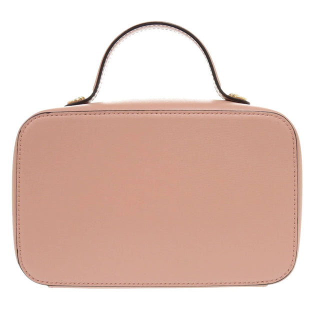 Salvatore Ferragamo Leather Shoulder Bag Pink Small 5