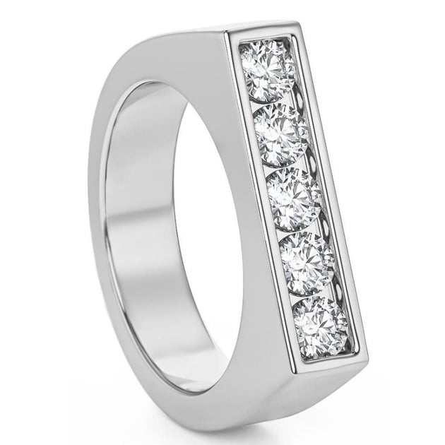 Pompeii3 1Ct Diamond 5-Stone Ring Multi US 9.5 3