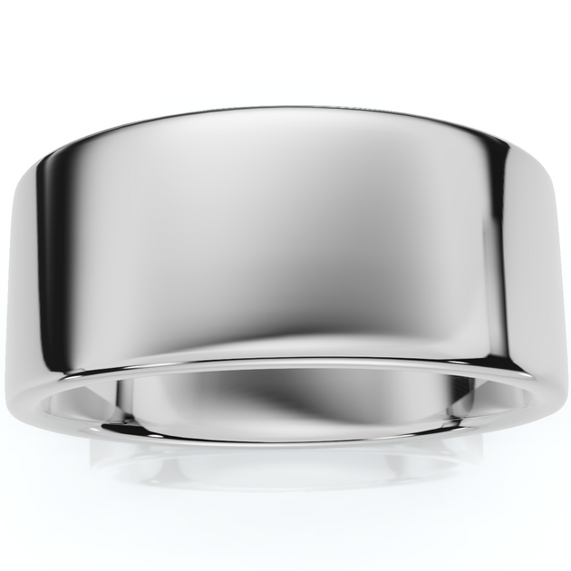 Pompeii3 Dome Wedding Band Silver US 5 4