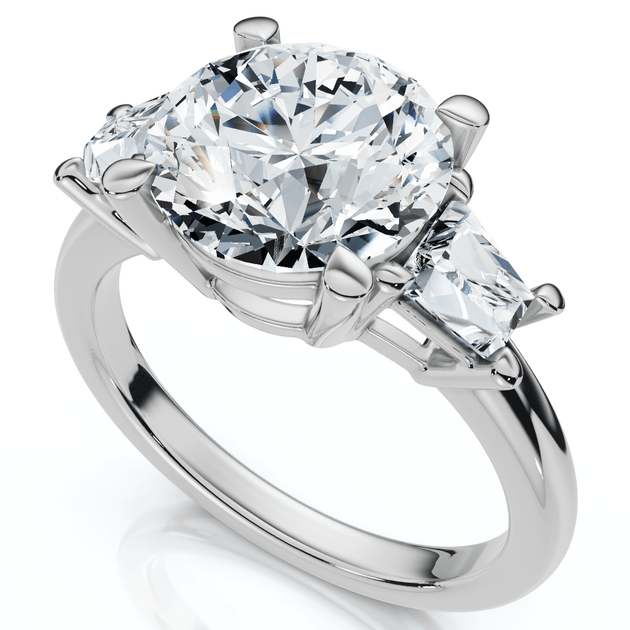 Pompeii3 Kiran Diamond Engagement Ring Gold US 6.5 4