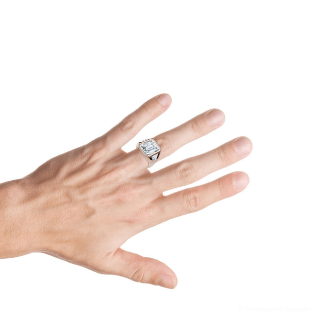 Pompeii3 Anniversary Pinky Ring Silver US 9 4