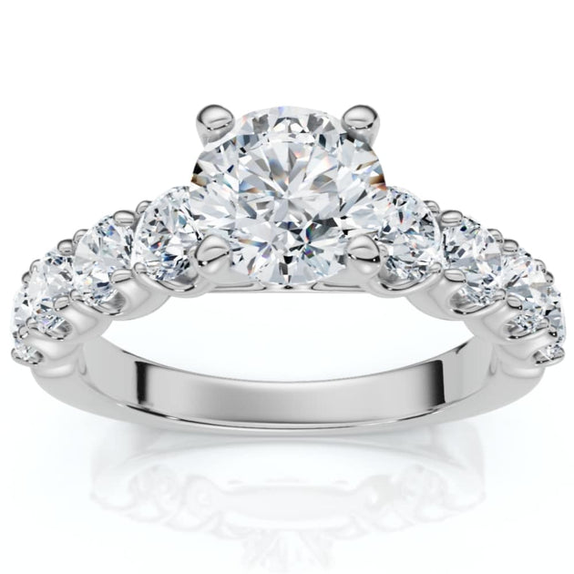 Pompeii3 Diamond Engagement Ring 14k Gold US 8 2