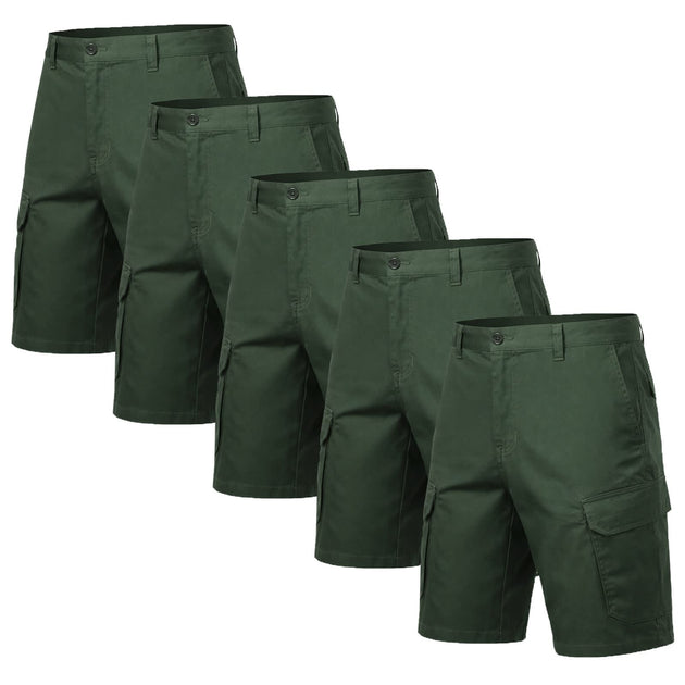 Blu Rock Cotton Flex-Stretch Cargo Shorts Multi 30 6