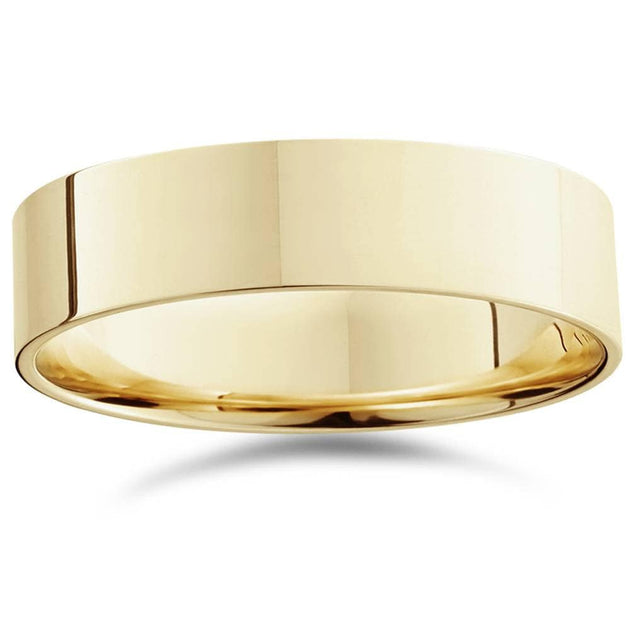 Pompeii3 Plain Wedding Band 14K Yellow Gold US 11.5 2