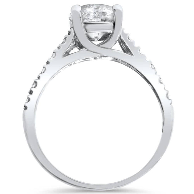 Pompeii3 Diamond Engagement Ring White Gold US 9 3